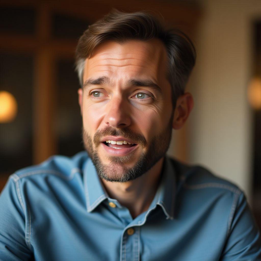 Portrait of John Smith, a leadership coach.